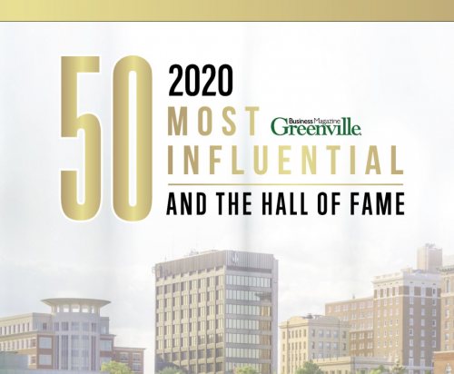 Greenville Chamber CEO, Carlos Phillips, recognized in Greenville Business Magazine’s 50 Most Influential